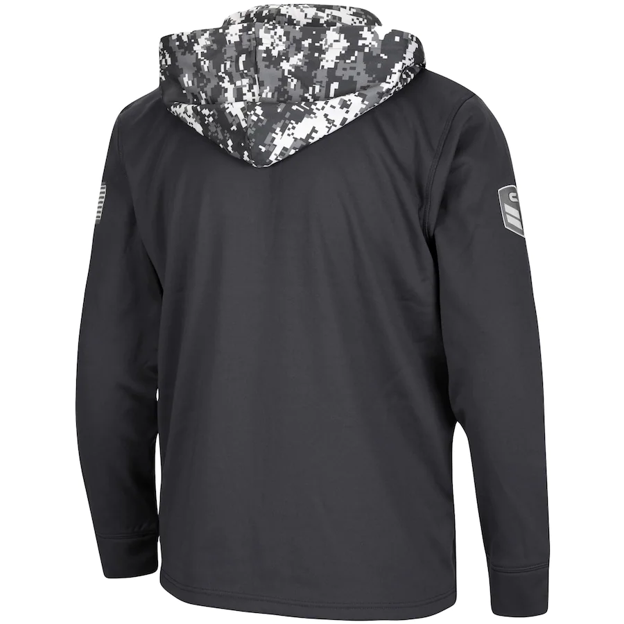 Platinum Texas Flag Premium Black Camo Hoodie — Texas Rich